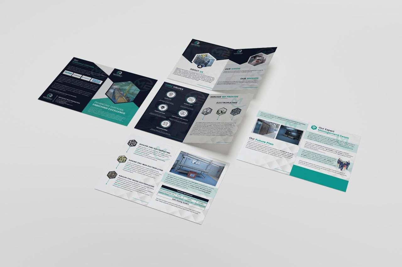 Commercial Corporate Tri-Fold Brochure