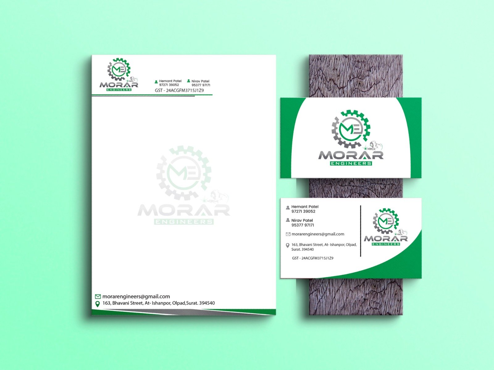 Corporate Letterhead & Stationery Suite