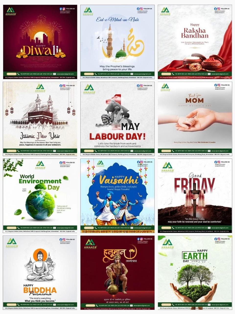 Festive Sweets & Gifting Promotion Post
